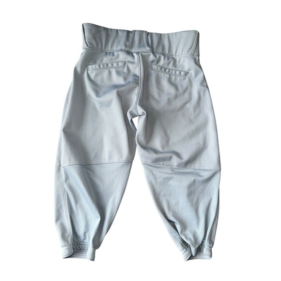 Nike Vapor Dri-Fit Kids Baseball Pants Size Medium Gray - Picture 2 of 11